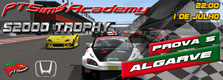 Ptsims Academy - S2000 - Prova 5 Algarve